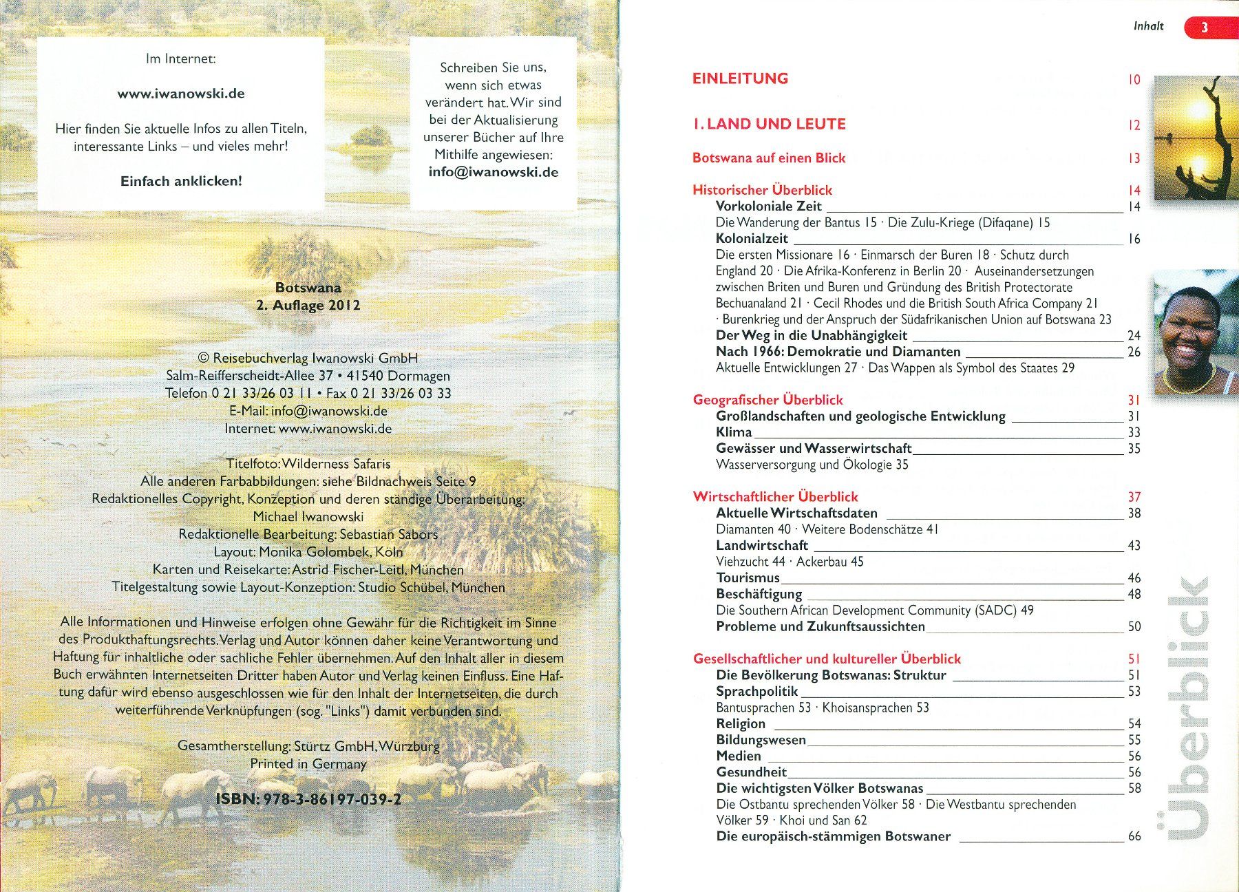 Libri: Iwanowski's Botswana, Okavango & Victoriafälle – Usato da Lungern venduto da AndreasKammer 2