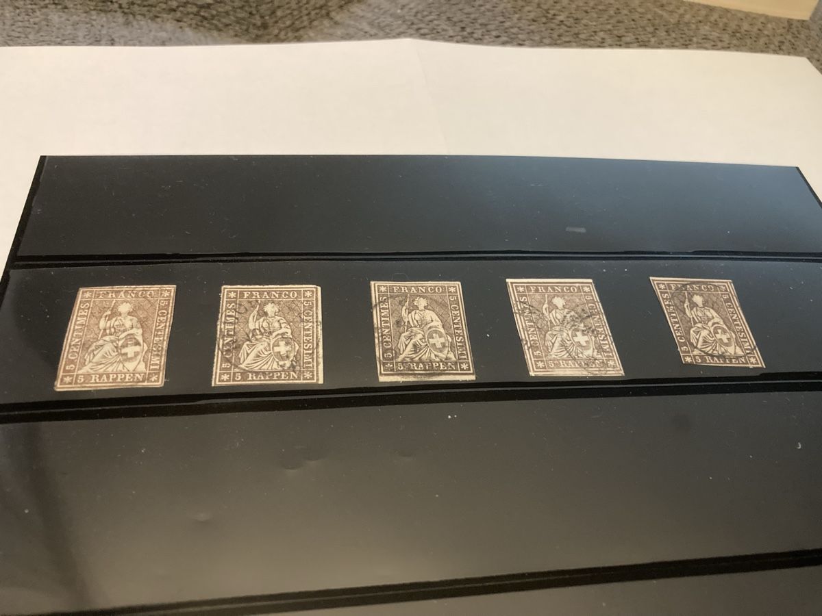 Alle Briefmarken: Strubeli gebraucht  – Gebraucht aus Hinwil von markusp69