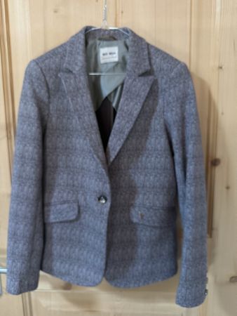 MOS MOSH Blazer grau Rautenmuster Grösse 38 Neu