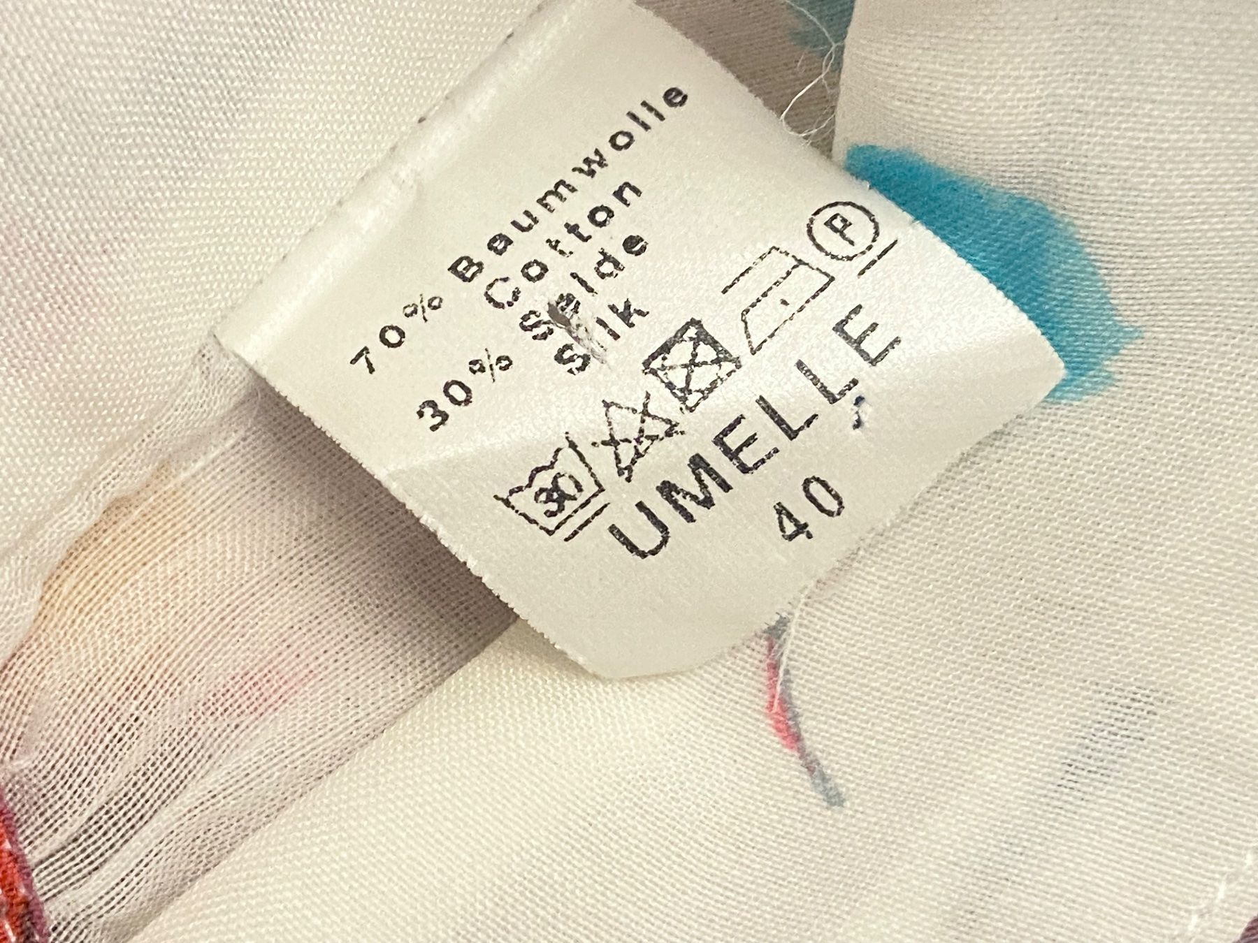Top: Van Laak, Top, Gr. 38/40, Cotton/Silk – Usato da Zürich venduto da Pokimoki_1 6