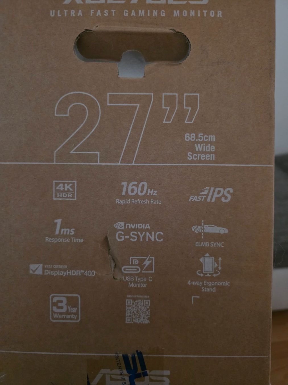 Asus Monitor: Monitor Asus Rog Strix XG27UCS – Usato da Fribourg venduto da ACO7 1