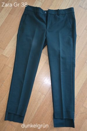 Zara Hose, Gr. 38, Dunkelgrün, Top Zustand