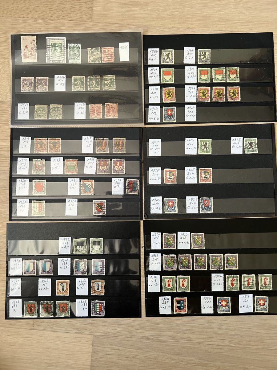 Alle Briefmarken: PJ Sammlung auf über 50Stk. Steckkarten – Gebraucht aus Braunau von Desil2511 1
