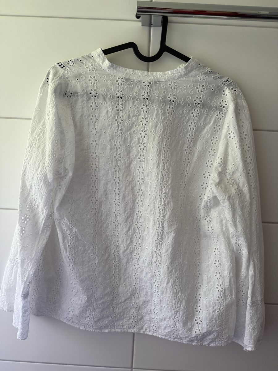Zara Camicette: zwei weisse Blusen von Zara – Usato da Zürich venduto da lau_27fq 6