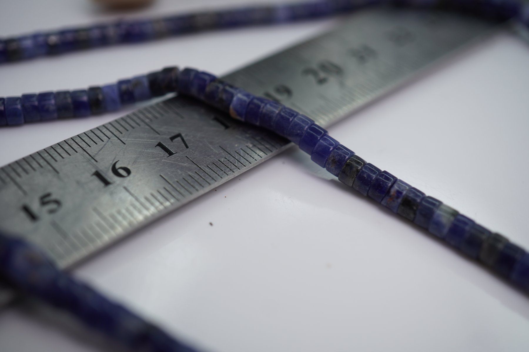 Pietre preziose: Sodalith Blau    Donuts  4mm  Strang   TOPSTONE – Nuovo e nell'imballaggio originale da Eschenbach SG venduto da topstone 2