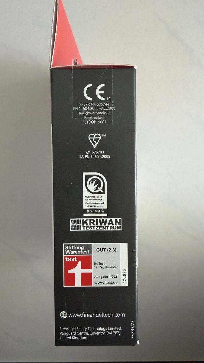 Sistemi d'allarme: Rauchmelder FireAngel. P-LINE – Nuovo e nell'imballaggio originale da lyss venduto da habi1971 3