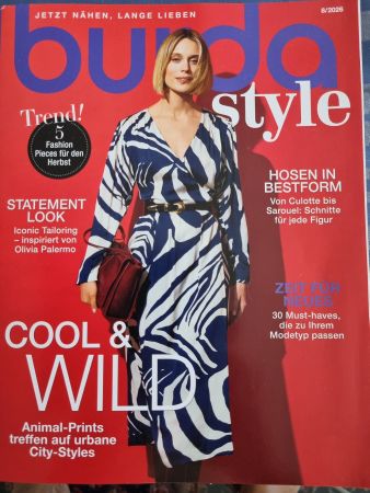 Burda Nähjournal, Schnittmuster, 8/26
