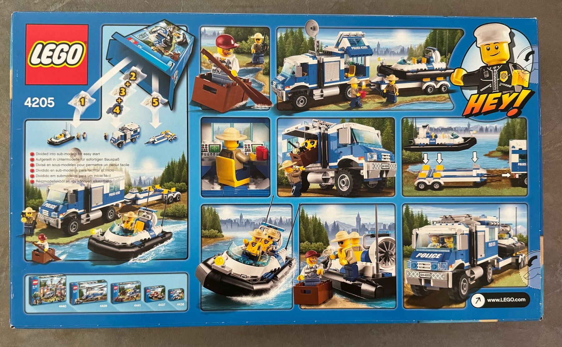 LEGO City 4205 Polizei Kommandozentrale NEU OVP (Neuf avec