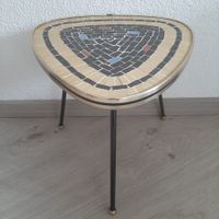 Nierentisch Blumenhocker Blumentisch 50er 60er Jahre Mosaik