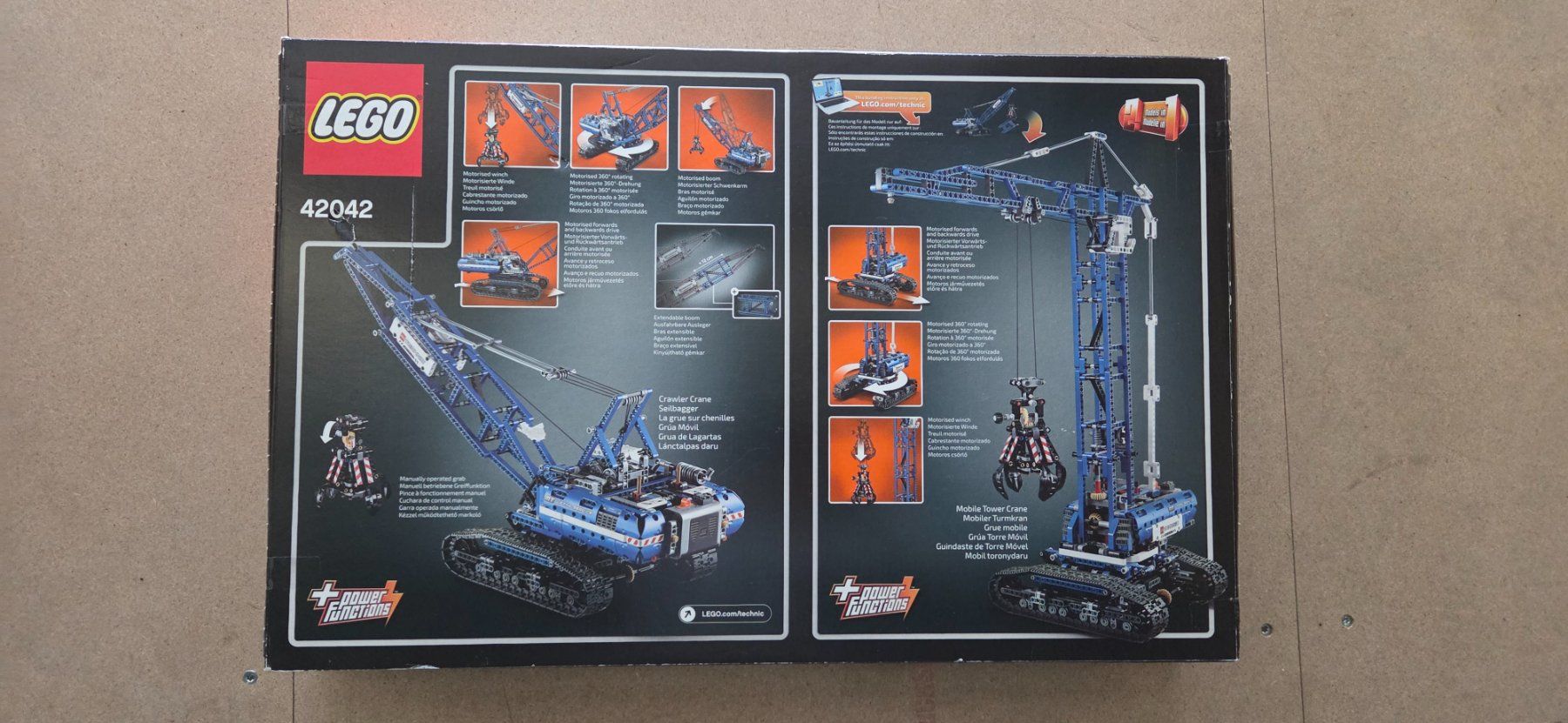 Lego Baukästen: Crawler Crane Lego Technic 42042 neuf – Gebraucht aus La Conversion von Henryr 1