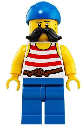 Lego Kit di costruzioni: Lego Pirates Minifigur - idea069 - Port – Usato da St.Gallen venduto da Punktchen01