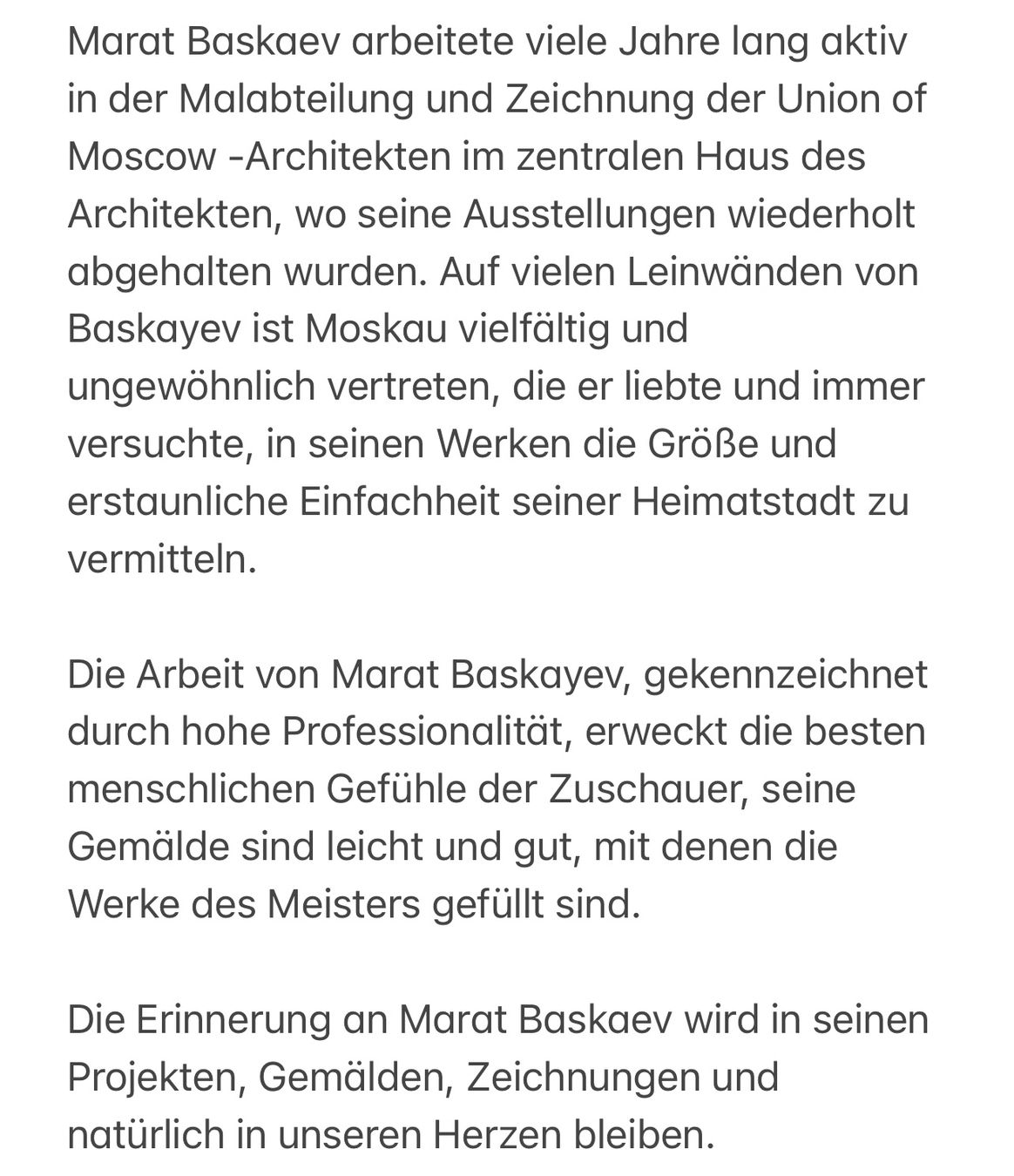 Dipinti: Baskajev Marat (1931-2022) – Usato da Grosshöchstetten venduto da Perle1951 8
