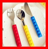 Lego Kinderbesteck Besteck Baby Gabel Löffel Messer Essen