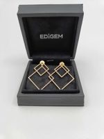 EDIGEM DIAMANT OHRSCHMUCK IN 750 GELBGOLD