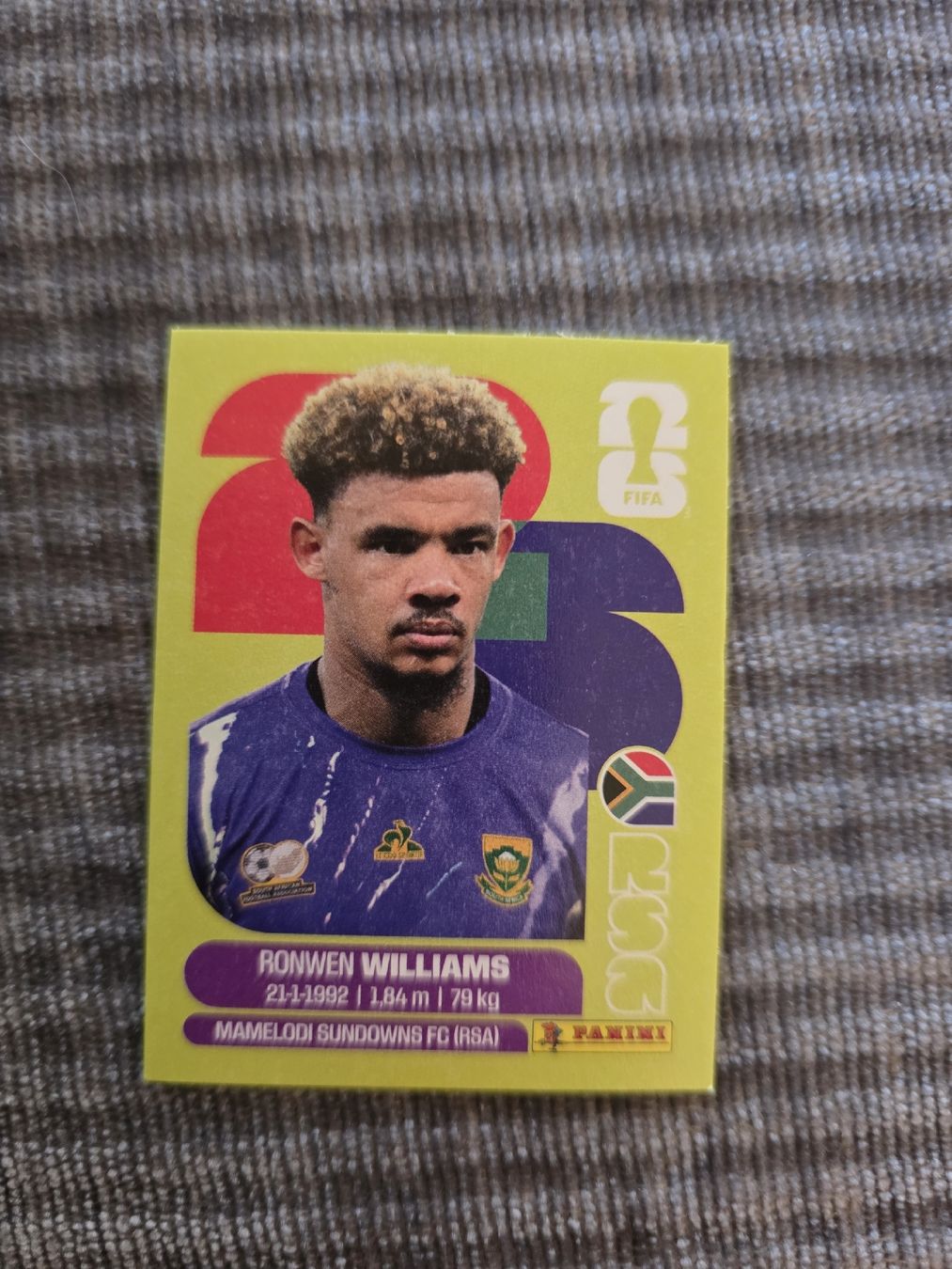 Panini Sammelbilder & Trading cards: Panini WM 2026 RSA 2 Williams – Neu (gemäss Beschreibung) aus Romanshorn von leeh78