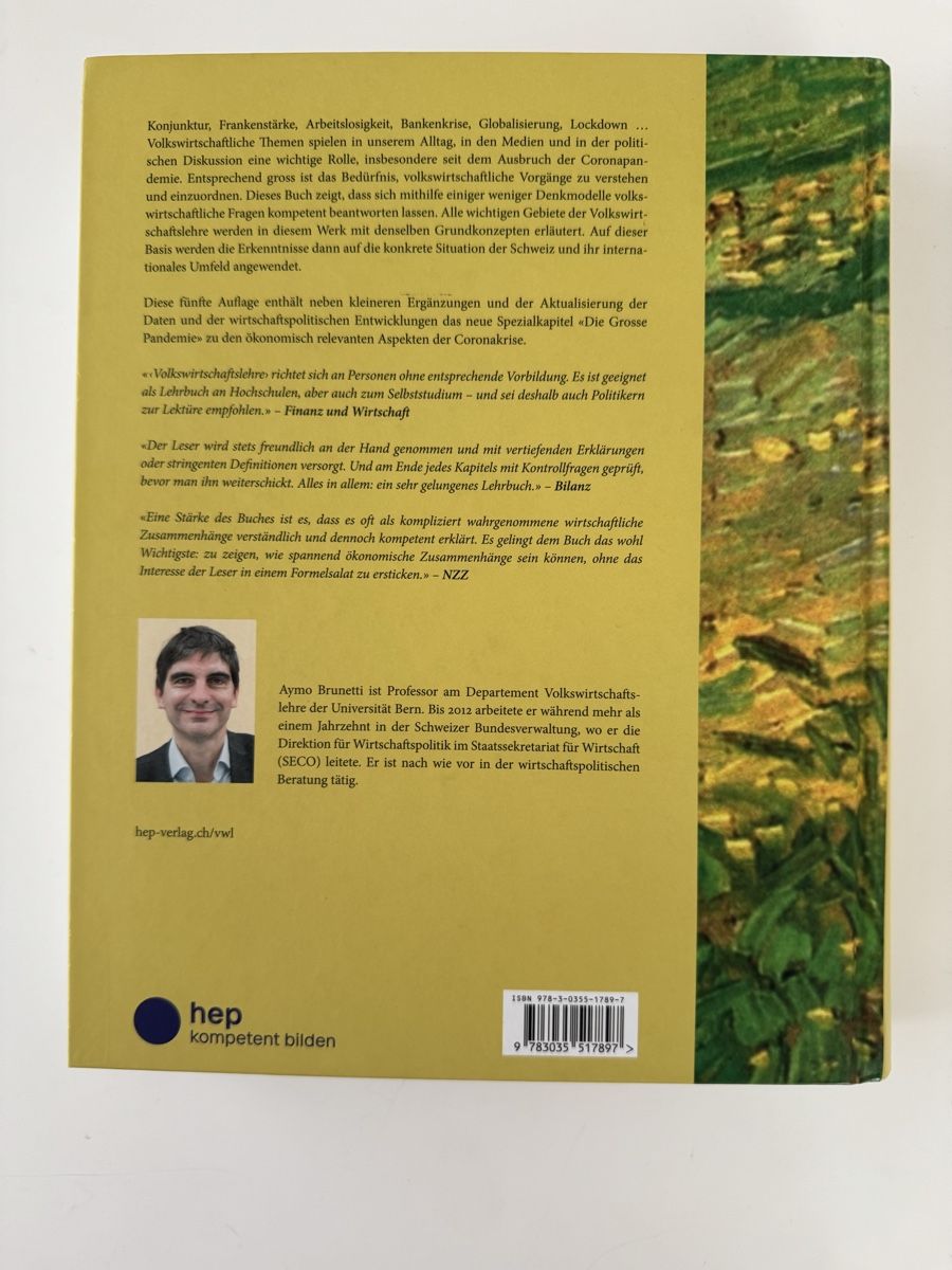 Libri: Volkswirtschaftslehre – Usato da Gretzenbach venduto da Miau09 1
