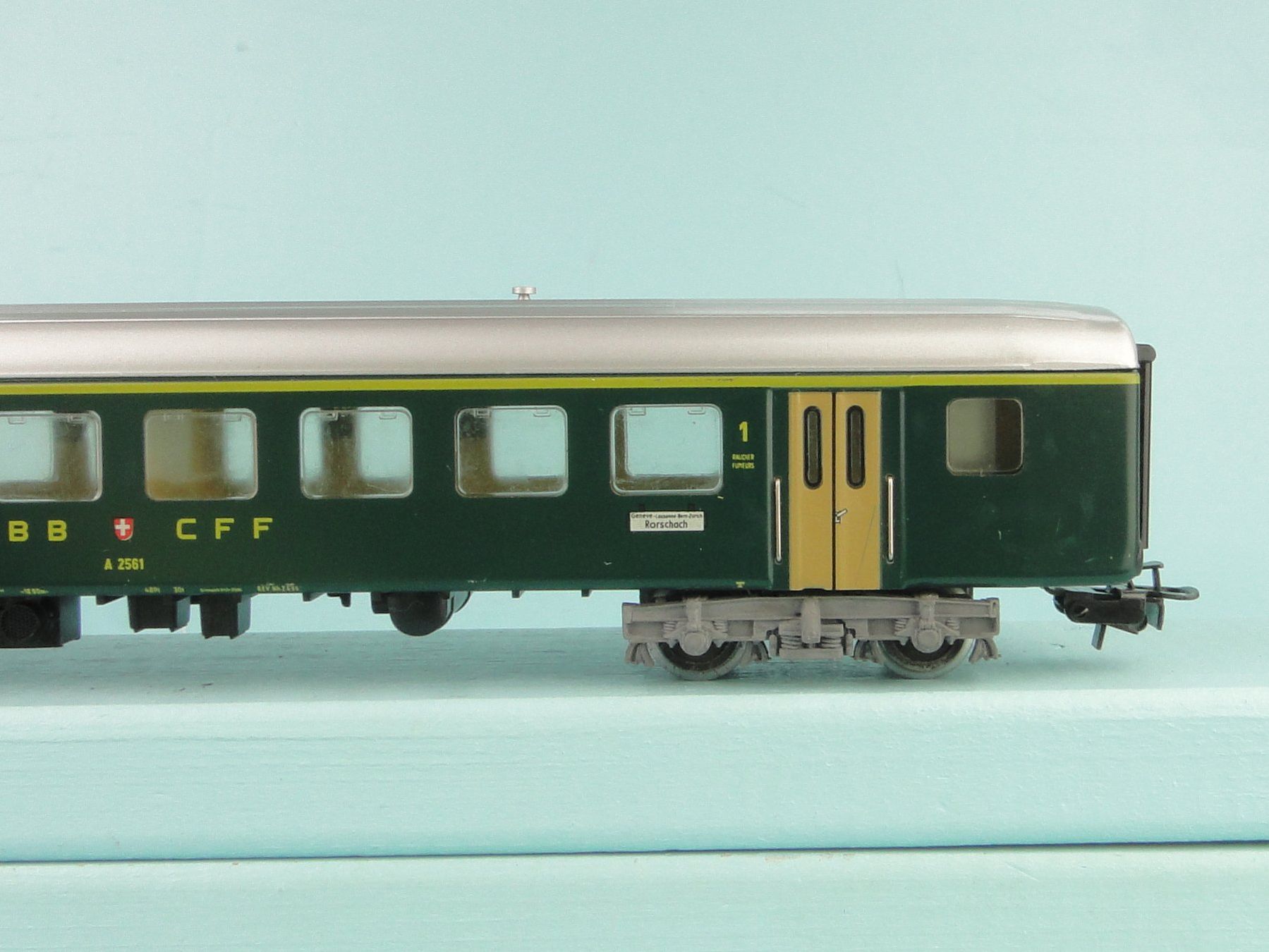 Märklin Modellini di ferrovie: Märklin 4066 SBB EW, Blech – Usato da Bülach venduto da cann11 4