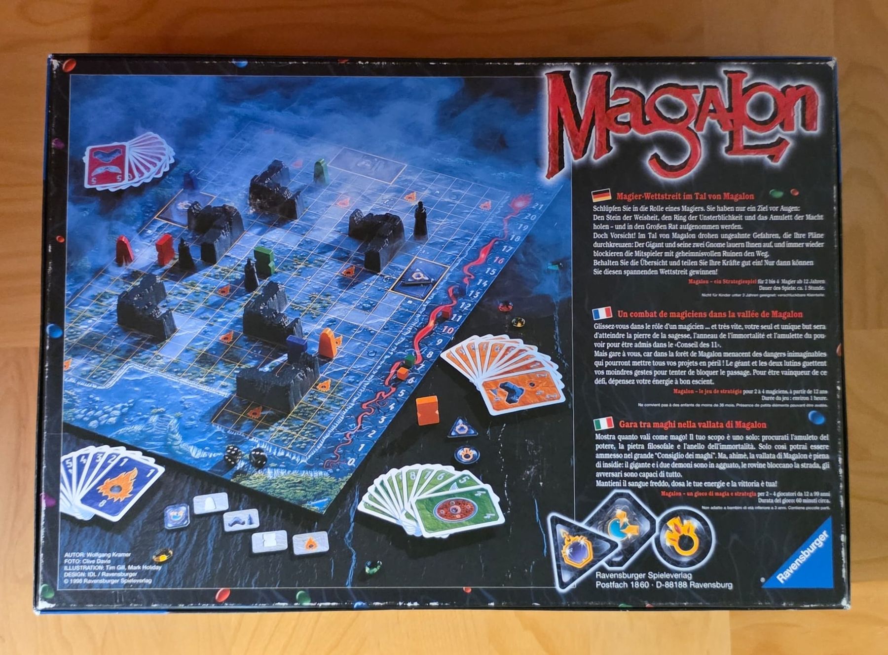 Magalon - Das Kult-Brettspiel für Zauberlehrlinge, Top! (Gebraucht) in ...