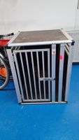 Grosse Hundetransportbox Aluminium gebraucht guter Zustand