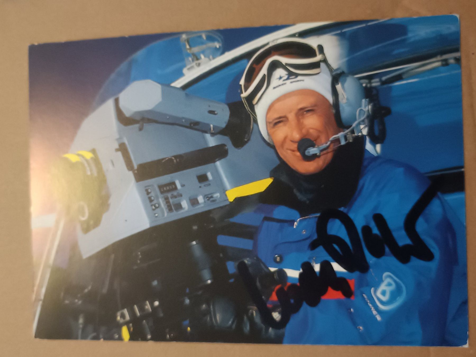 Autografi: Willy Bogner - Handsigniert – Usato da Menziken venduto da Artographs