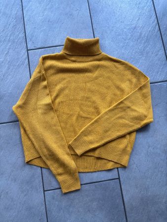 Rollkragen-Pullover, Gr. XS