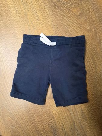 Stoffhose, Shorts, kurze Hose dunkelblau Gr. 98