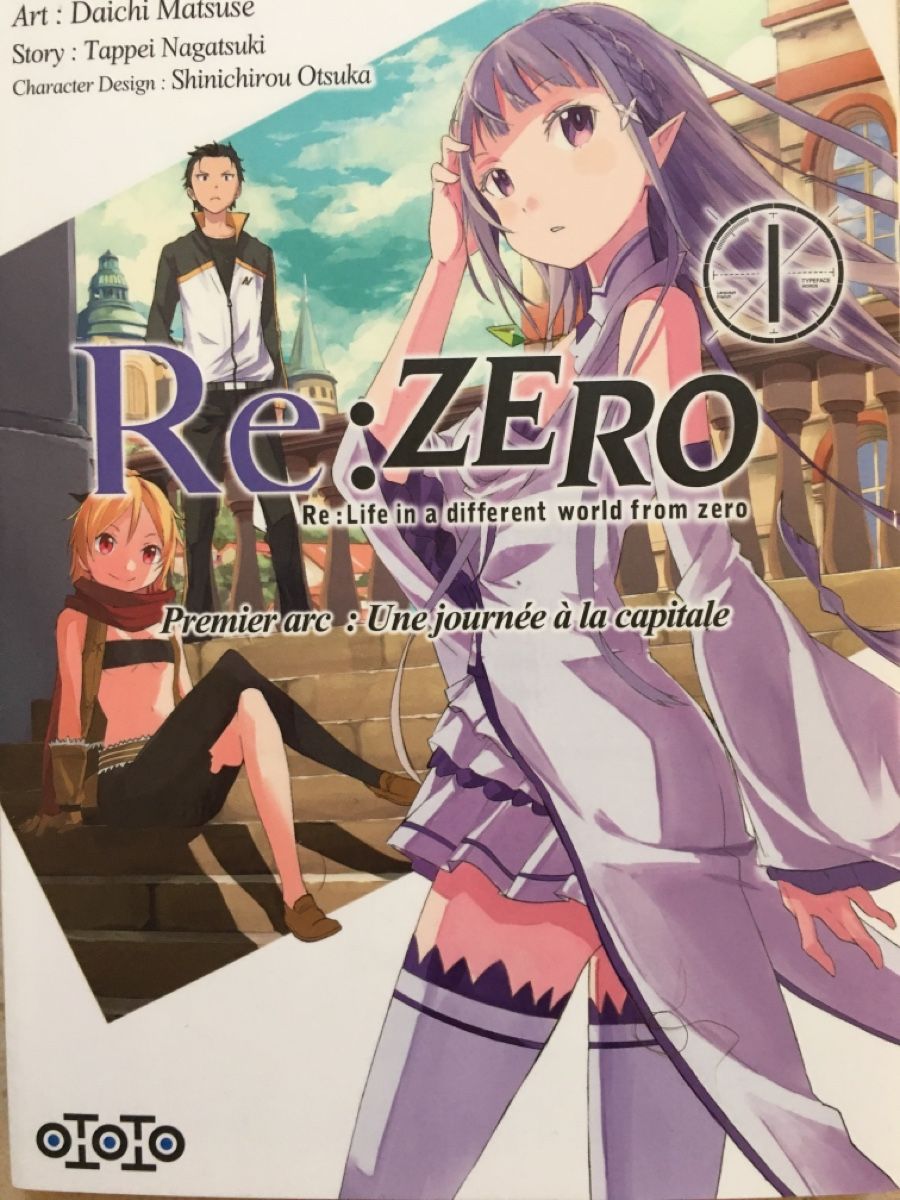 Libri: Re:zero tome 1-2-3 / Français – Usato da Promasens venduto da a2009