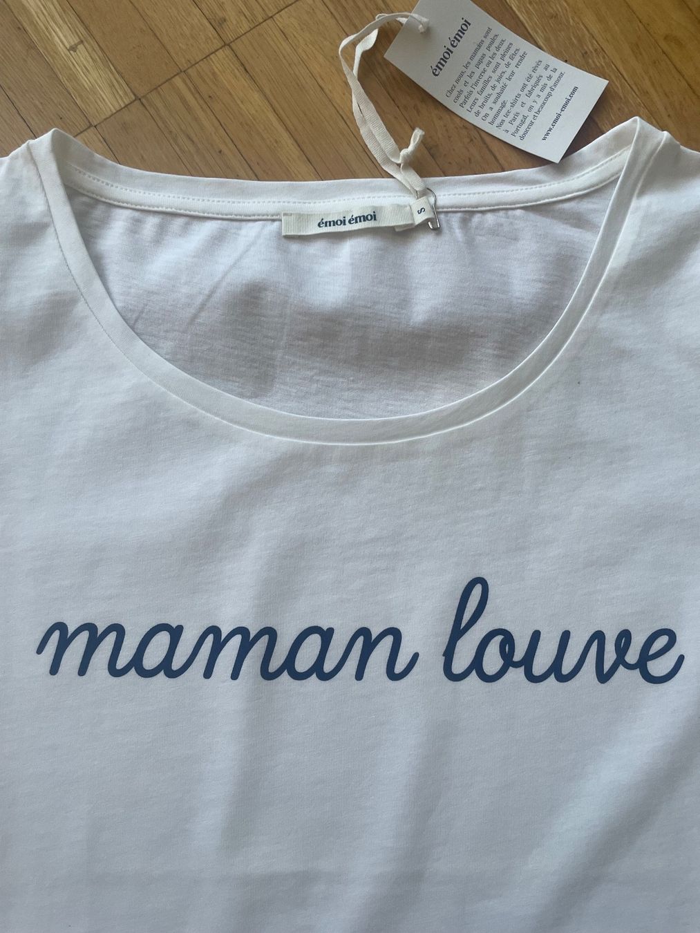T-shirt: T-shirt Emoi Emoi Maman Louve S – Usato da gland venduto da Moral 5