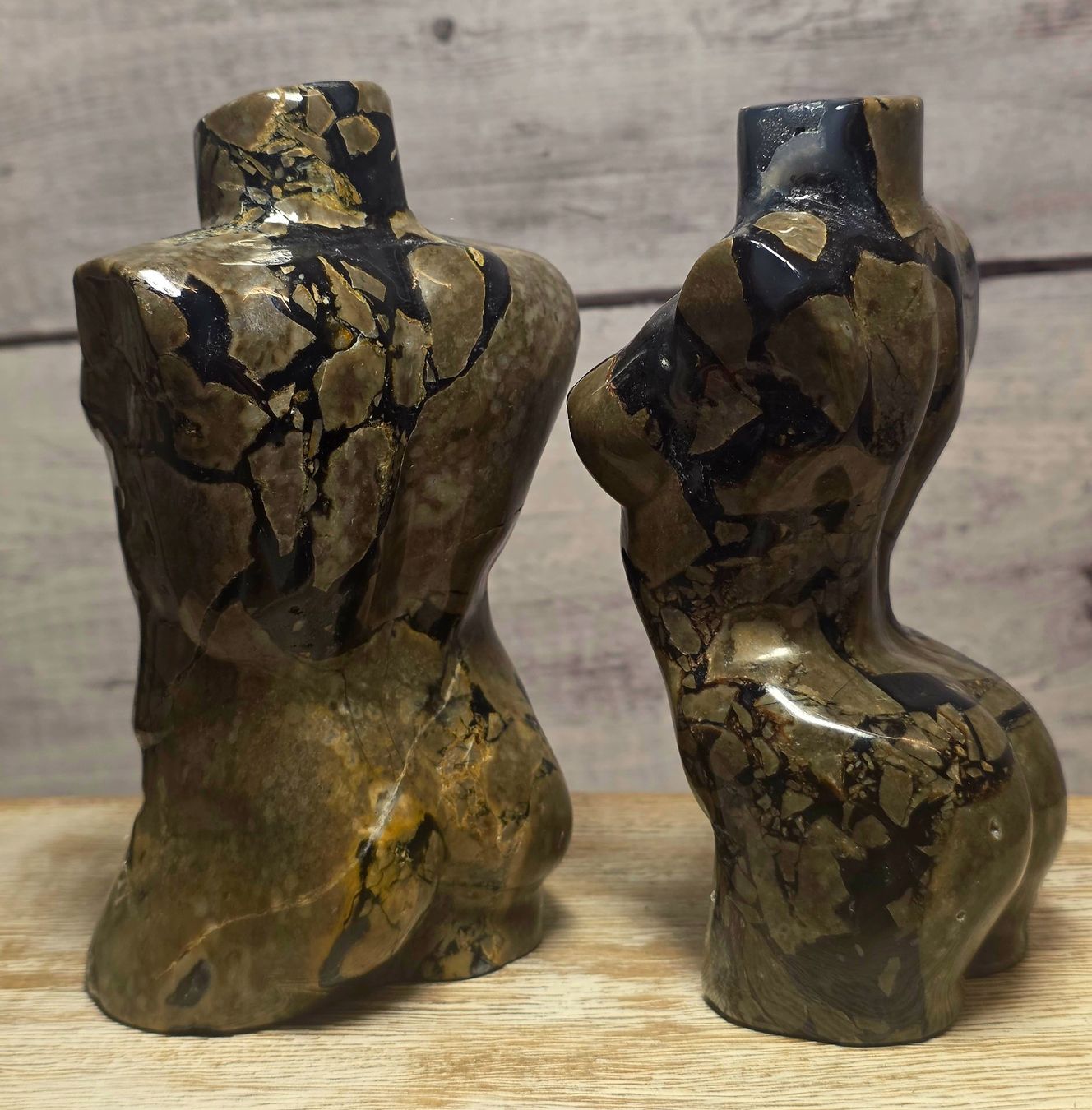 Minerali & Pietre curative: Vulkanachat Body Paar 1.43kg – Nuovo e nell'imballaggio originale da Matzingen venduto da Shay_Crystalz 3