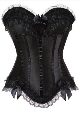 "Alcatraz-Gothic" 🦇Corsage Gr S