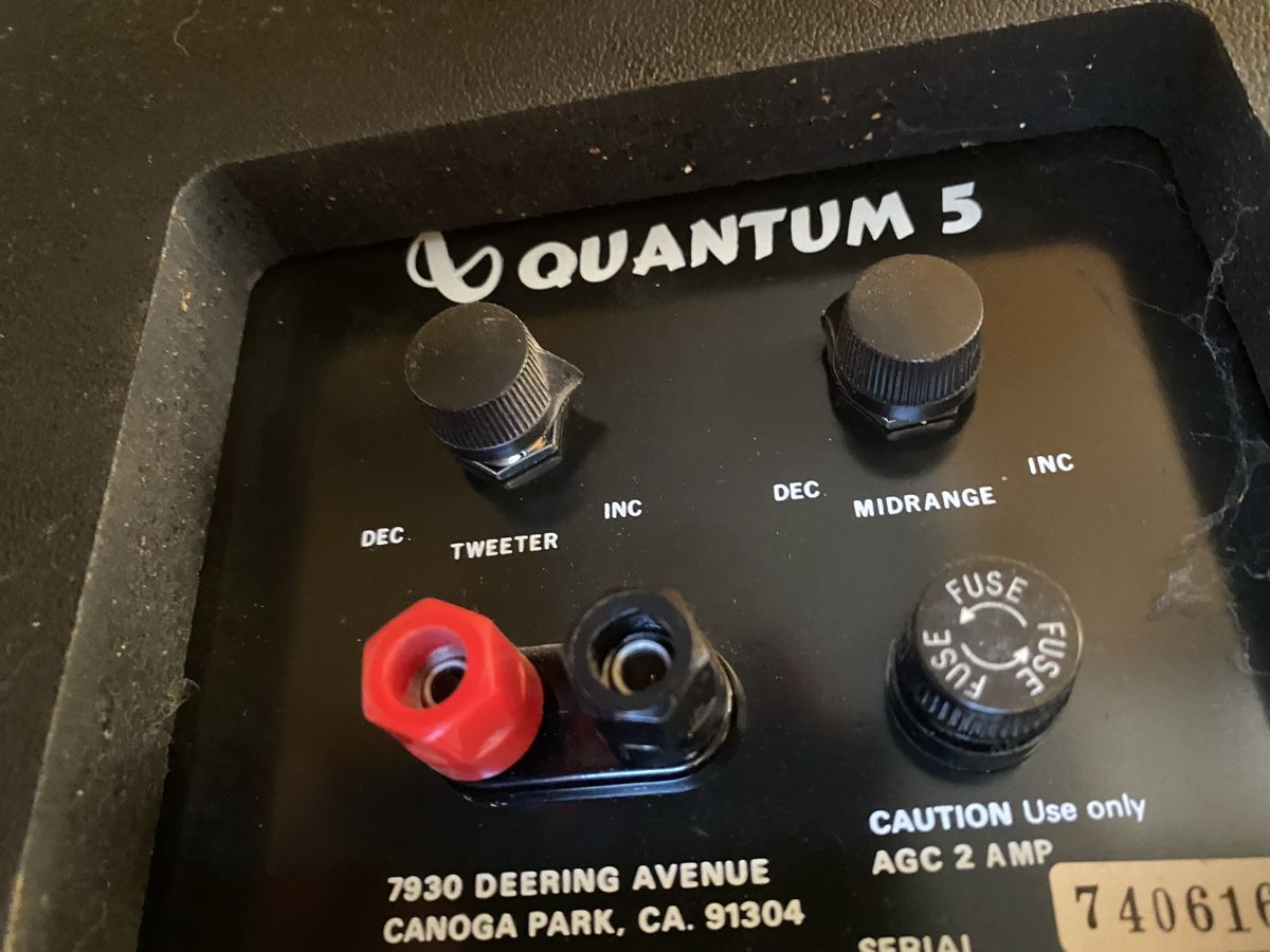 Lautsprecher: Lautsprecher Quantum 5 – Defekt aus Muri b. Bern von Chrigubern 2