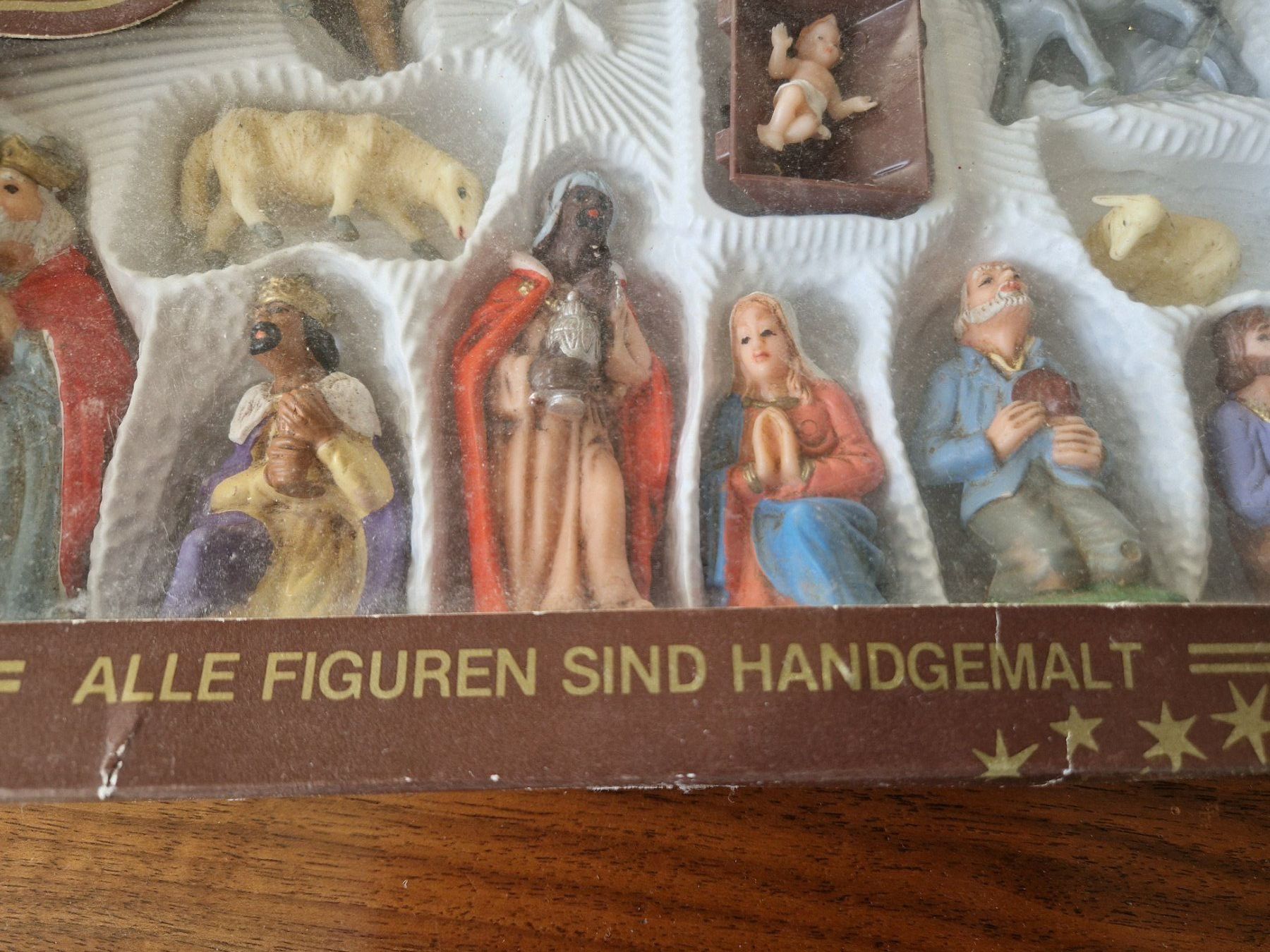Tutte le decorazioni: Friedel Krippe, handbemalt, Vintage – Usato da Bern venduto da Antikbatik 3