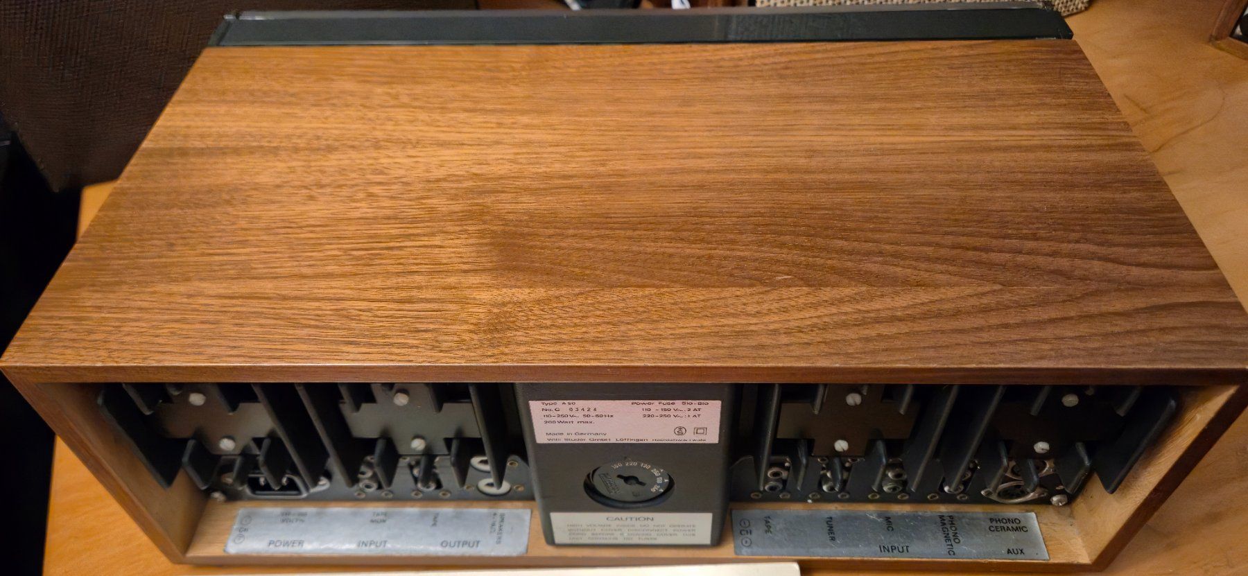Revox Verstärker: VINTAGE REVOX A 50 – Gebraucht aus Frauenfeld von CP1 2