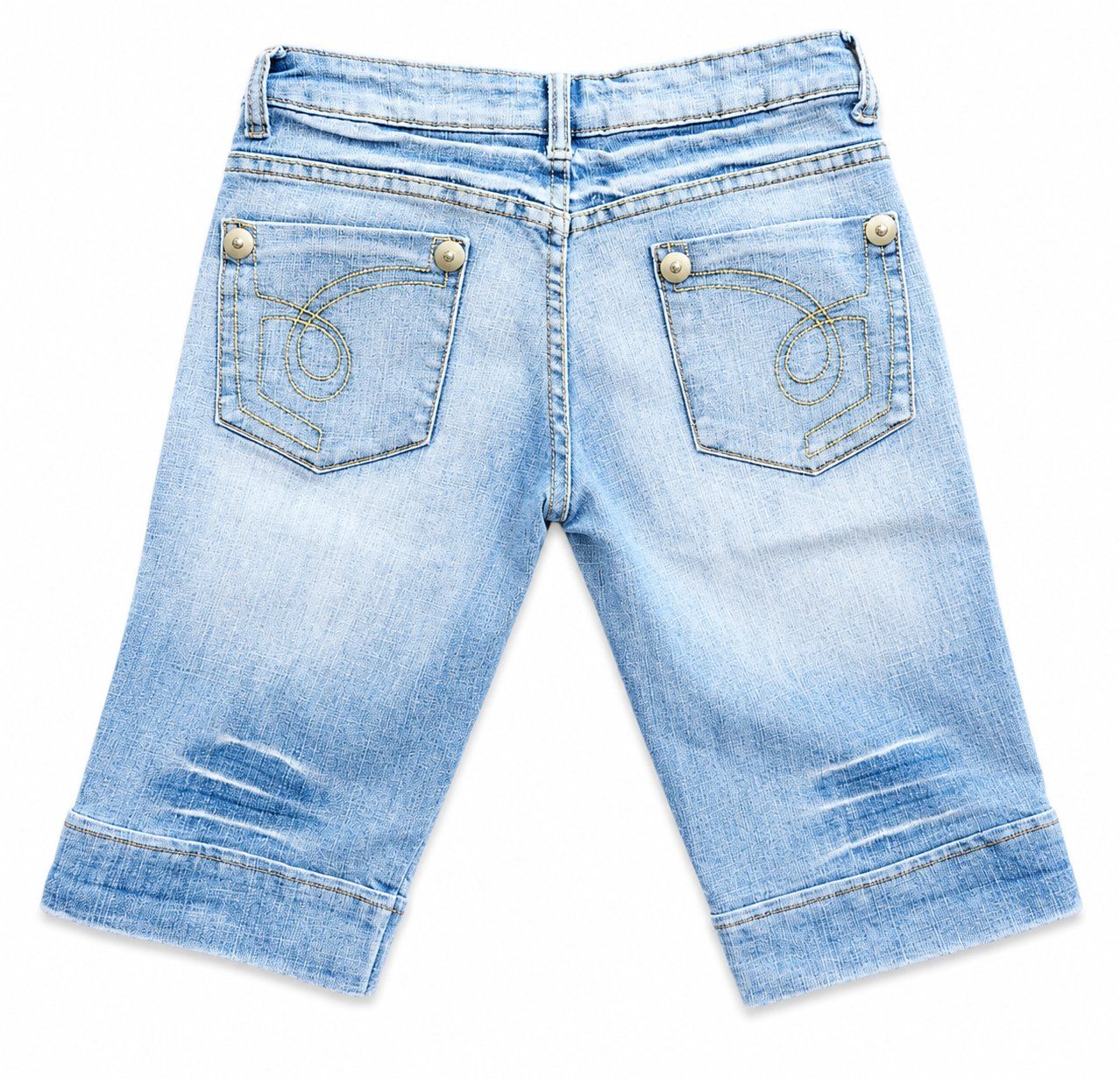 Pantalons: Jeans Bermuda Hellblau Gr. S – Neuf (Voir description) à Fully par VaneaSelection 2