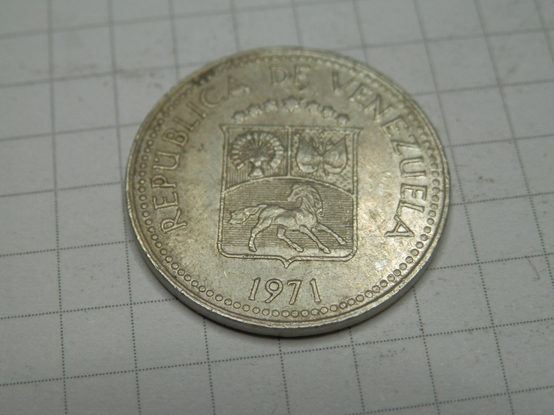 Tutti le monete: Venezuela 5 Centimos, 1971 – Usato da Weiach venduto da weiach81