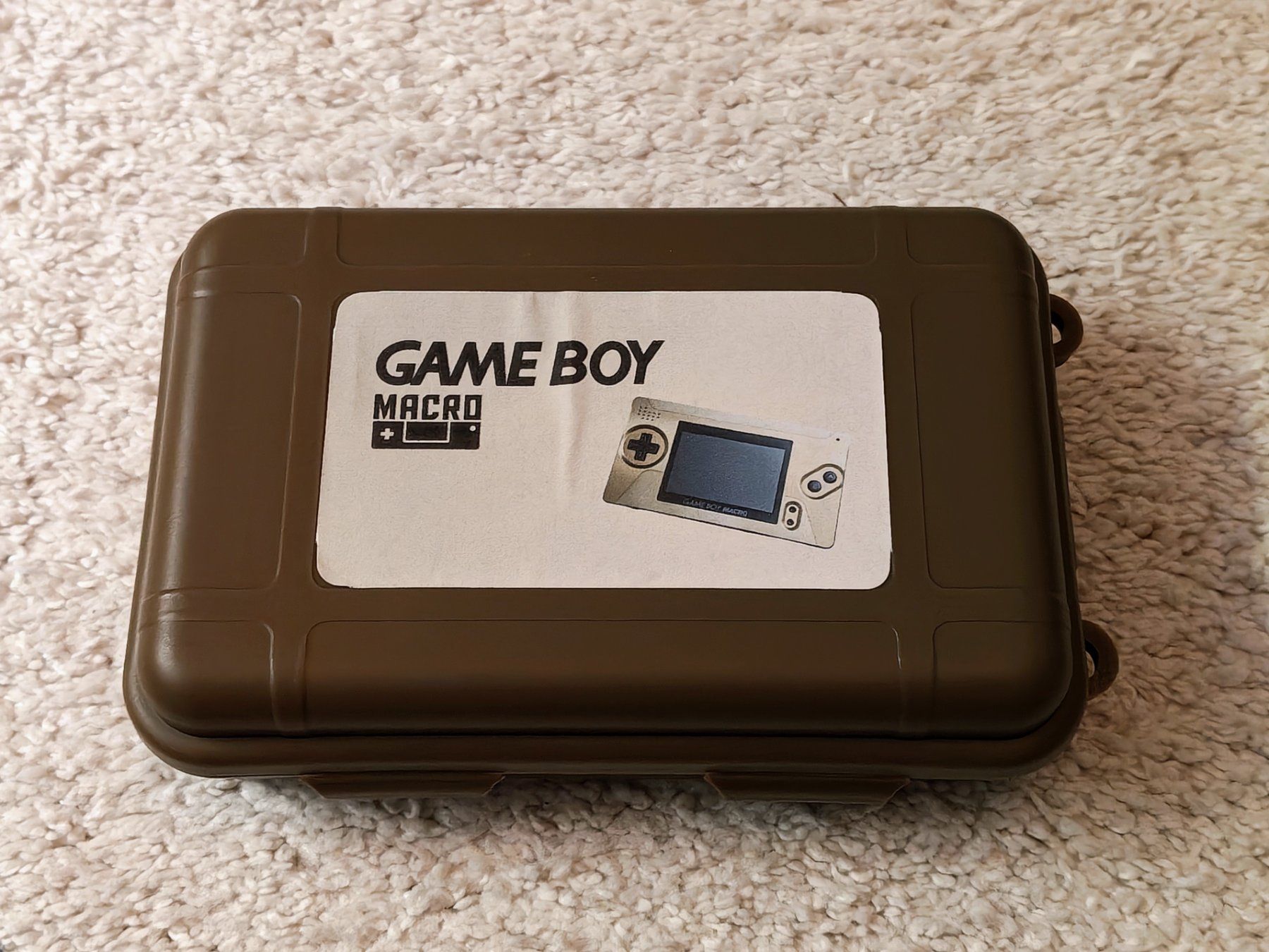 Nintendo Konsolen: Game Boy Macro - Raw Brass – Gebraucht aus Oftringen von RetroMister 3