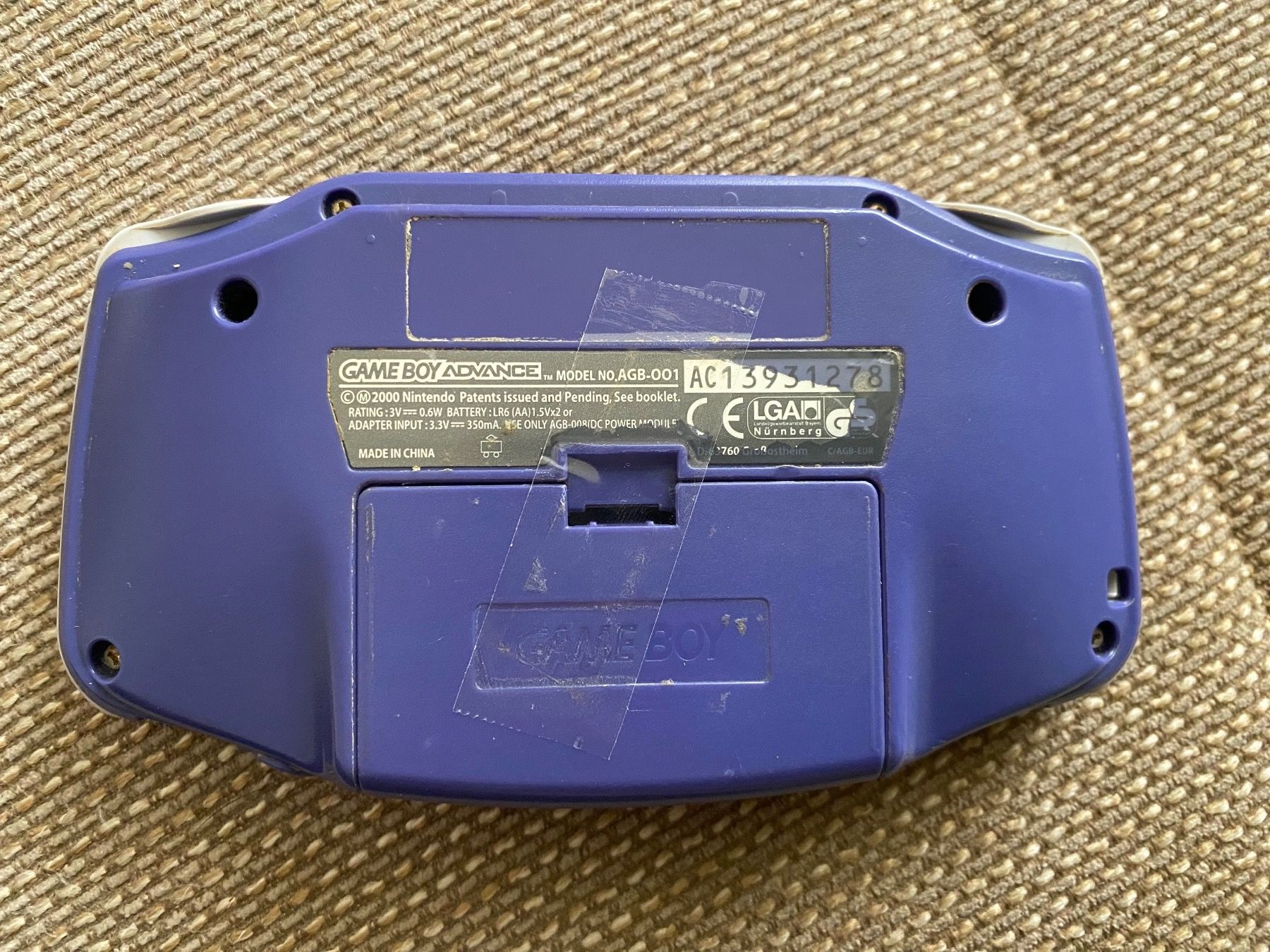 Nintendo Konsolen: Gameboy Advance inkl. 10 Spiele – Gebraucht aus St. Gallen von MoMaMu12 1