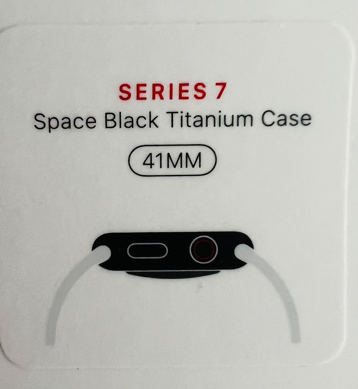 Apple Smartwatch: Apple Watch Series 7, 41mm, Titanium, Space Black – Usato da Winterthur venduto da aax5 1