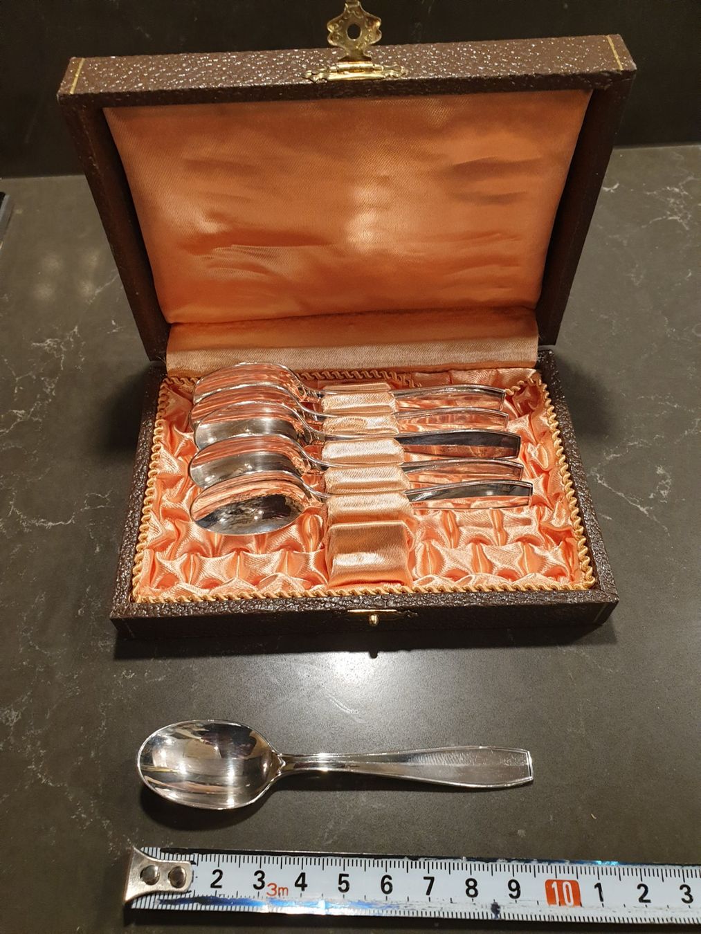 Christofle Cucchiai: Set de 6 cuillères à café Christofle – Usato da CHENE-BOURG venduto da Praslin 2