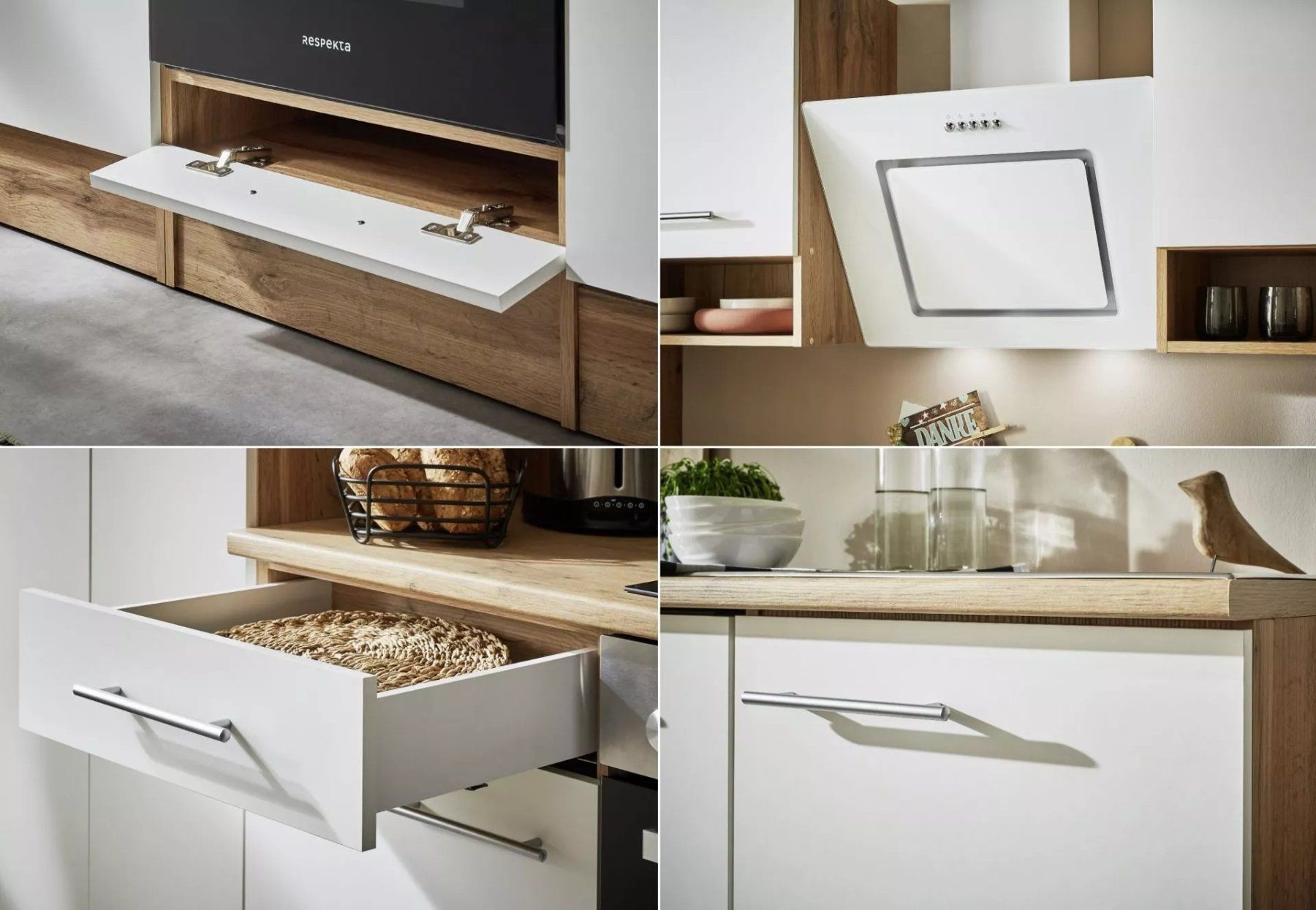 Cucine complete: 920 - Inselküche Einbauküche Eiche Grau Hilde 280cm – Nuovo e nell'imballaggio originale da Wallenwil venduto da toesstalvertrieb 6