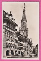 Bern gel 1949 Herrengasse mit Münster