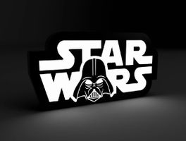Lampe LightBox LED Star Wars