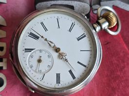 1L467 SwissTaschenuhr HA Silber 0.800