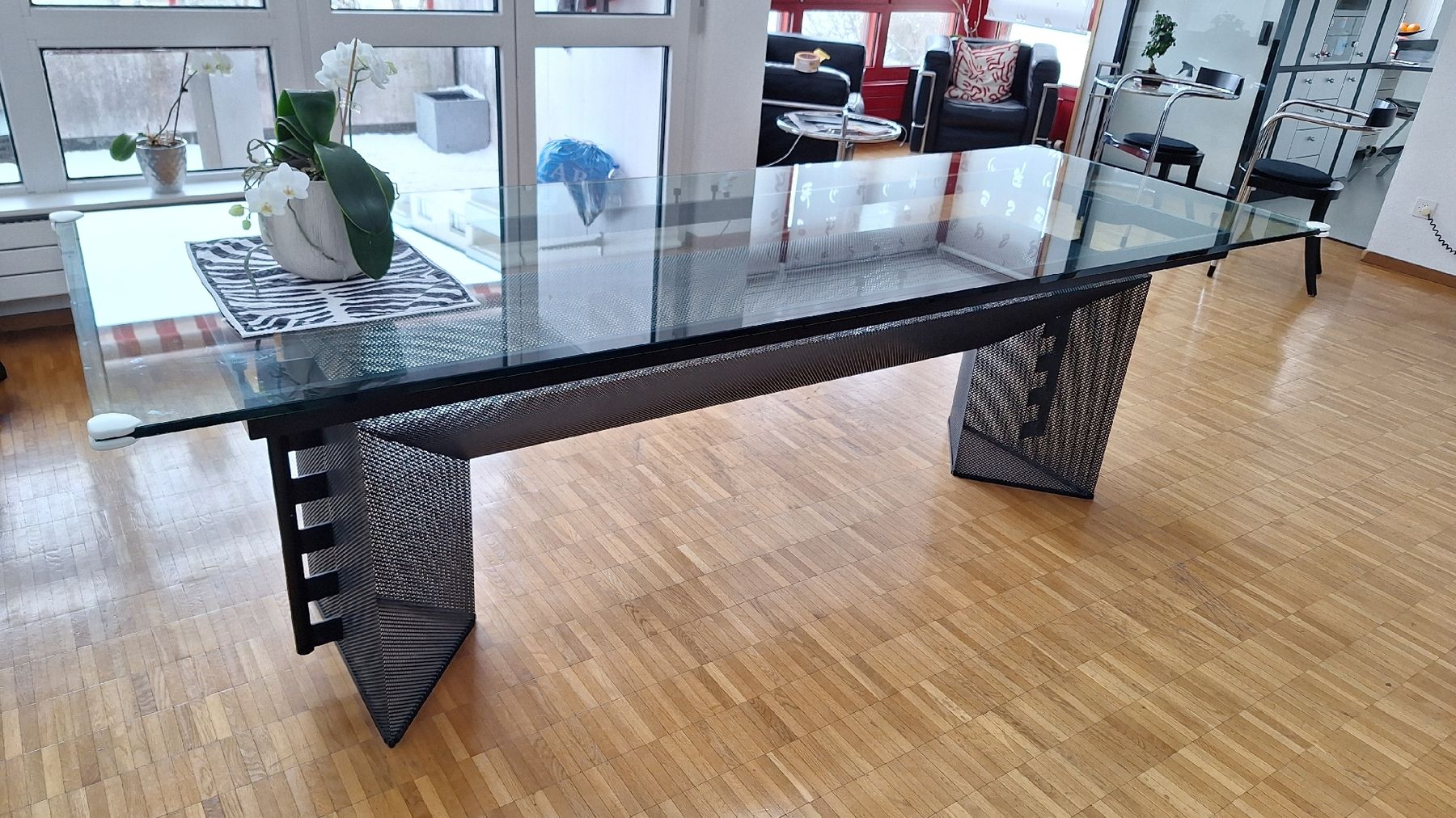 Tavoli: Mario Botta Glastisch um 1985 – Usato da Ganterschwil venduto da pipolino06