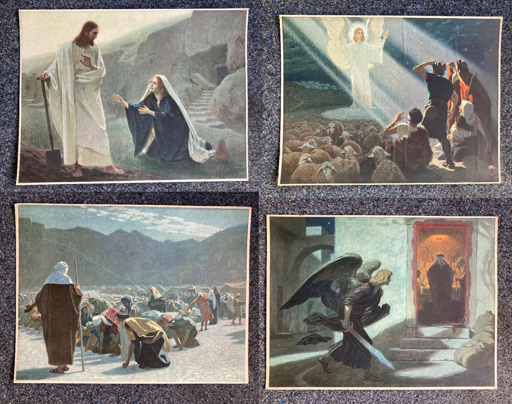 Foto & Immagini: OSTERN BIBEL BILDER  KONVOLUT – Usato da Luzern venduto da felicebruno 4