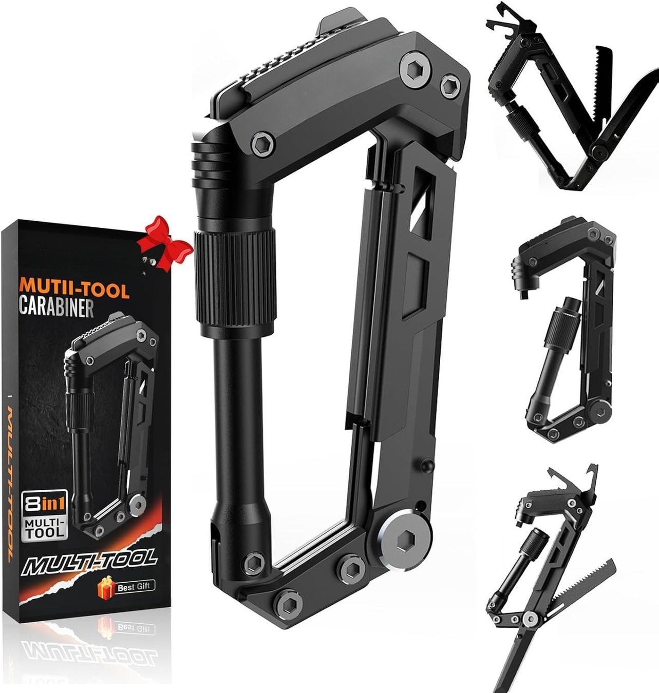 Alle Werkzeuge: Camping Multitool 8in1 Karabiner Flaschenöffner – Neu und originalverpackt aus St. Gallen von sch_zsz7