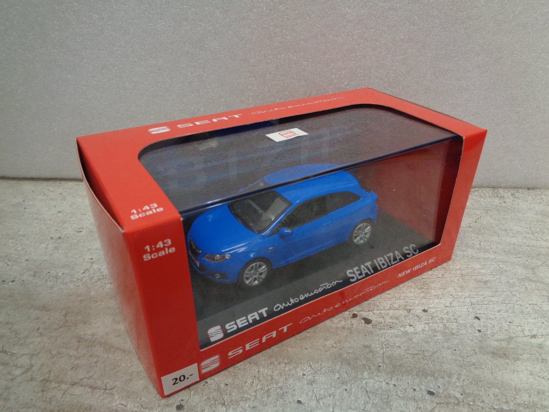 Seat Modellini d'auto: Fischer 1:43 Seat Ibiza SC – Nuovo e nell'imballaggio originale da Reconvilier venduto da rallycar 3