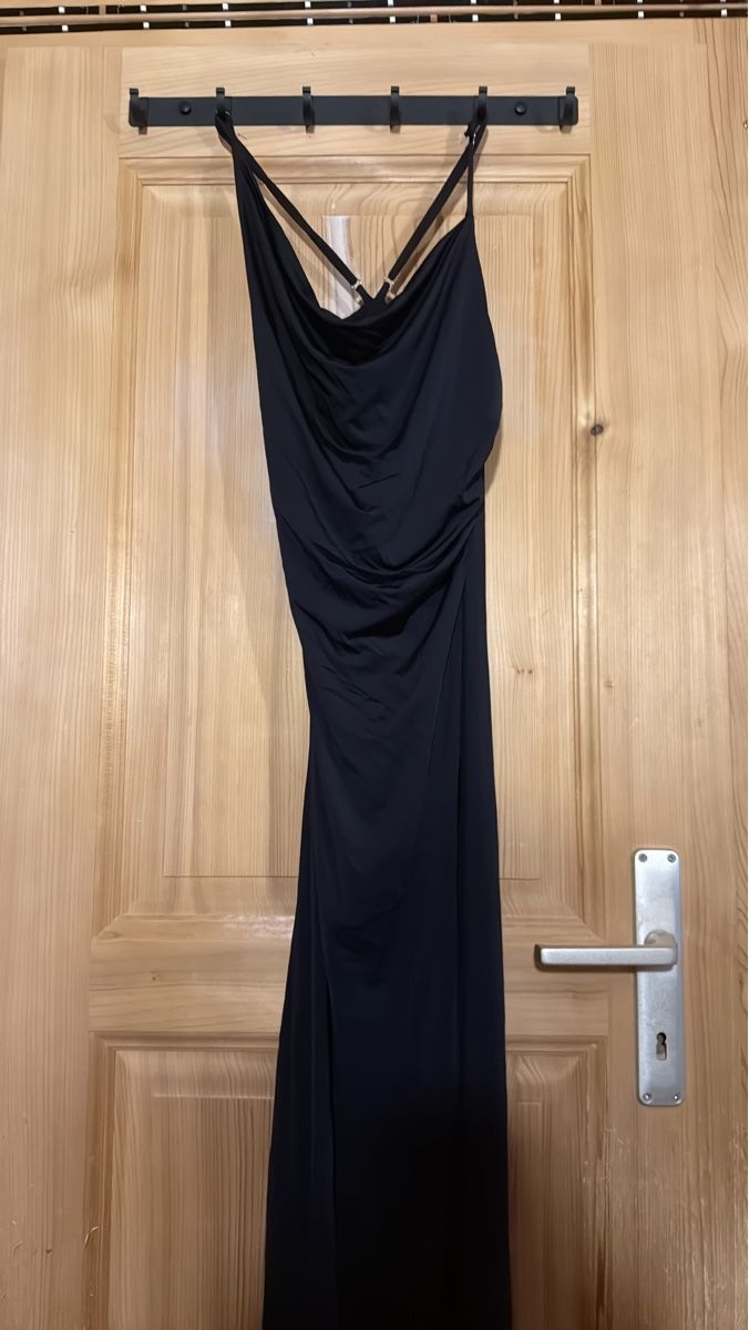 Robe Fourreau Cocktail Noire REINALDO LOURENÇO - Taille XS, Occasion Très Bon état, élégante Et Structurée