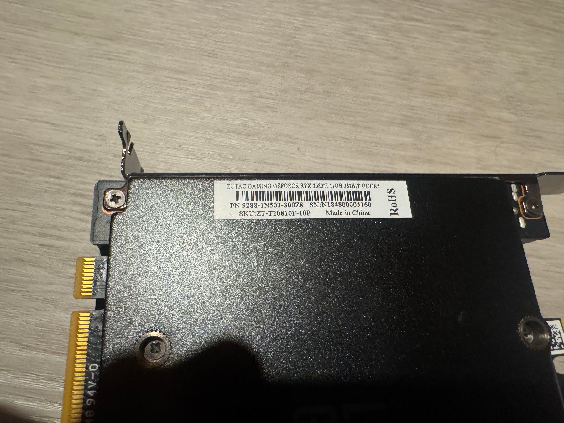 Nvidia Schede grafiche: Zotac GeForce RTX 2080 Ti 11GB – Usato da Seon venduto da Sparten330 3
