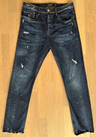 Original Elias Rumelis Jeans, wide leg, blau, Gr. 33/30, neu